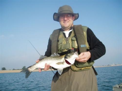 Greg Cracknell finding one of 14 Bass in mid October.., 2007