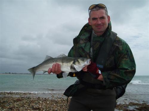 Pete Hutchins with a well deserved fish.., 2007