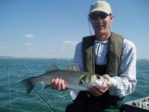 Chris Adams finding a well conditioned September fish.., 2007