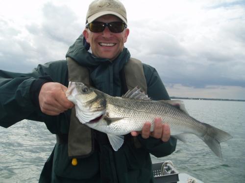 Matthias Ziercke taking a break from Sea Trout and Salmon.., 2008