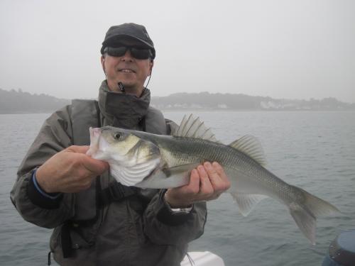 Gly Fanger on a dull, misty, wet perfect morning!, 2012