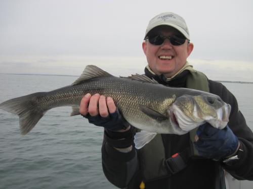 Simon Johnson finding a good September Bass,....., 2012