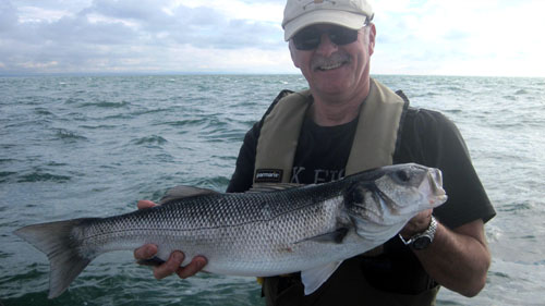 Martin with his first Bass!, 2017